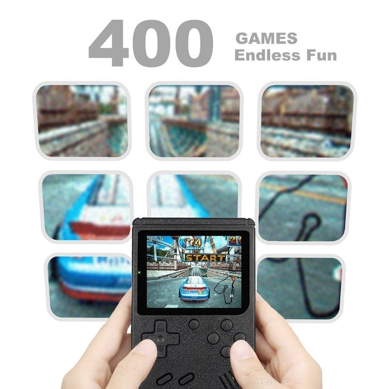 Retro Portable Mini Handheld Video Game Console 400 Games Pre-installed